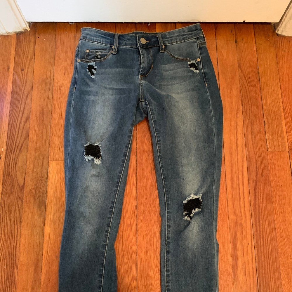 Articles of Society Skinny Distressed Jeans